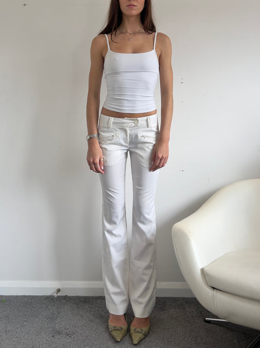 90s Low Rise Trousers - Size S