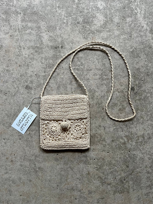 00s Crochet Cross Body Bag