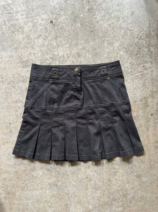 00s Cargo Pleated Mini Skirt - Size XL