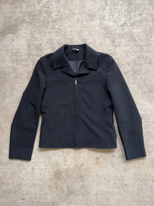 90s Zip Up Shirt Jacket - Size L