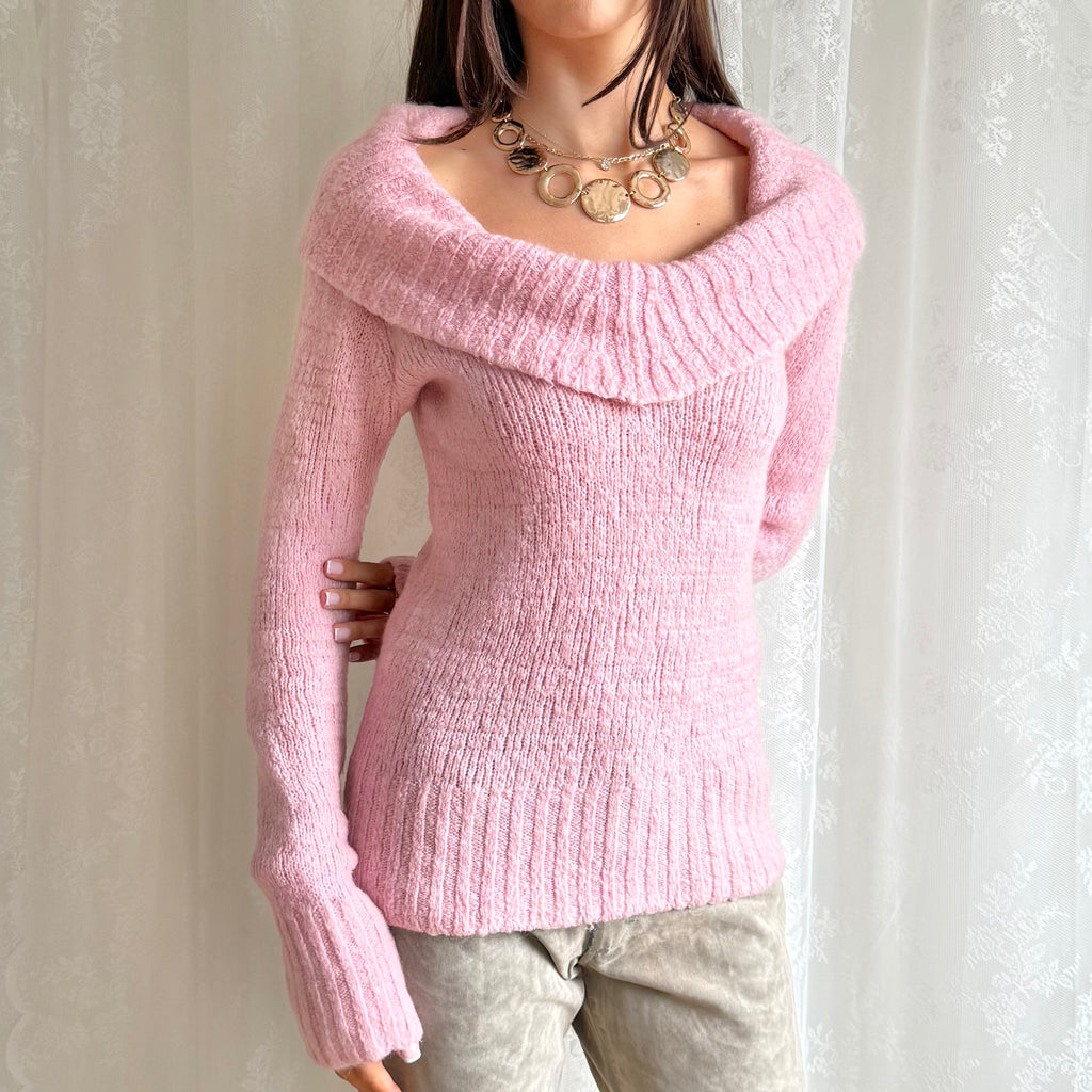 Mohair Knit Jumper - Size M