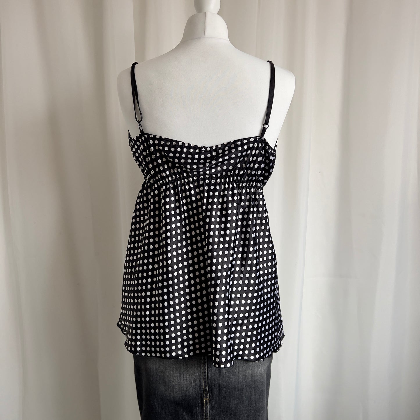 00s Polka Dot Cami - Size M