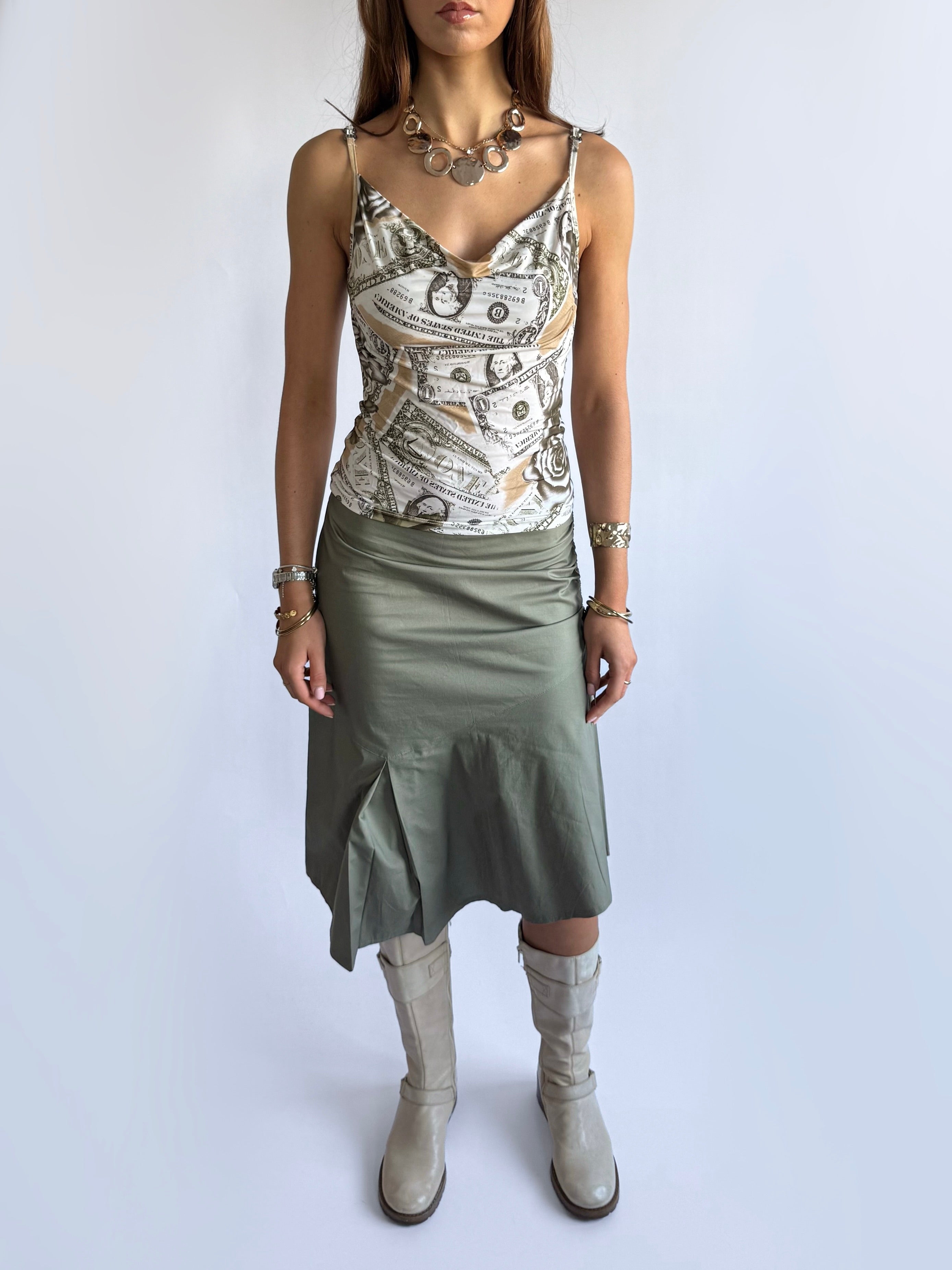 Money Cowl Neck Cami - Size S