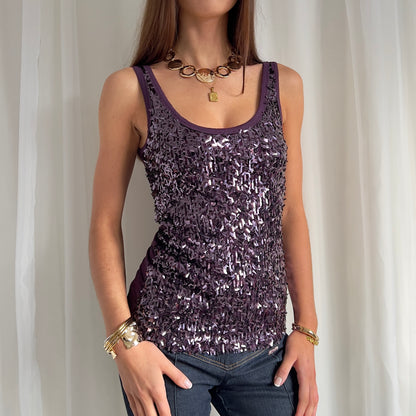 90s Sequin Cami - Size M