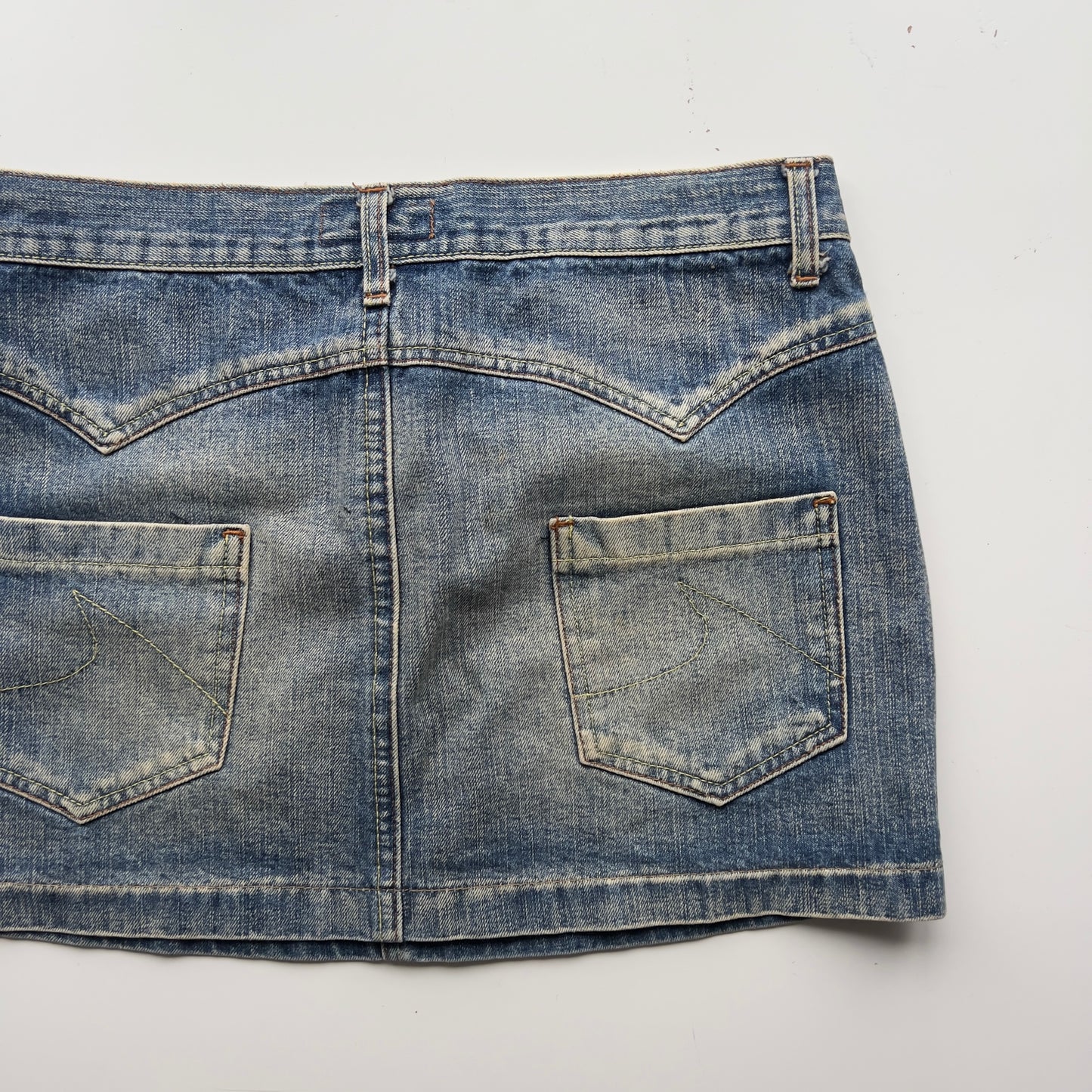 00s Denim Mini Skirt - Size M