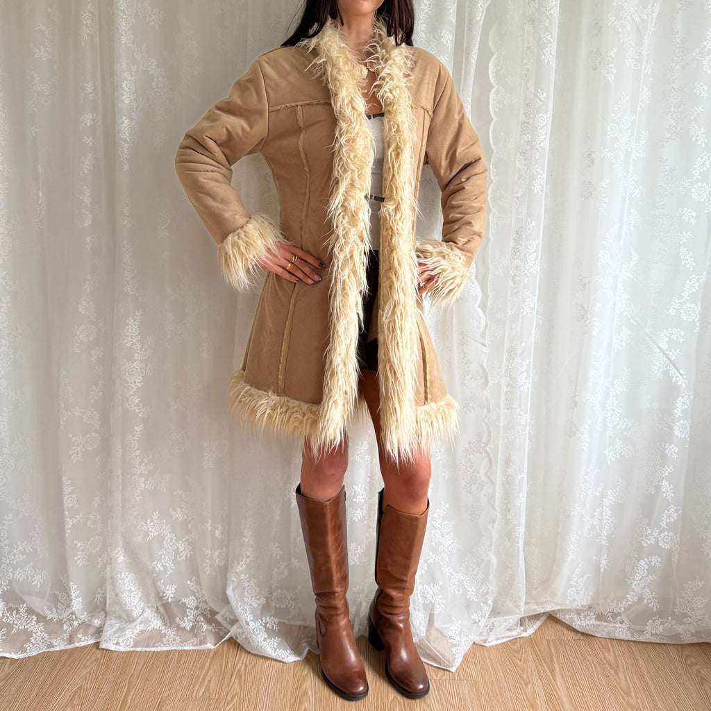 Wool Afghan Jacket - Size S