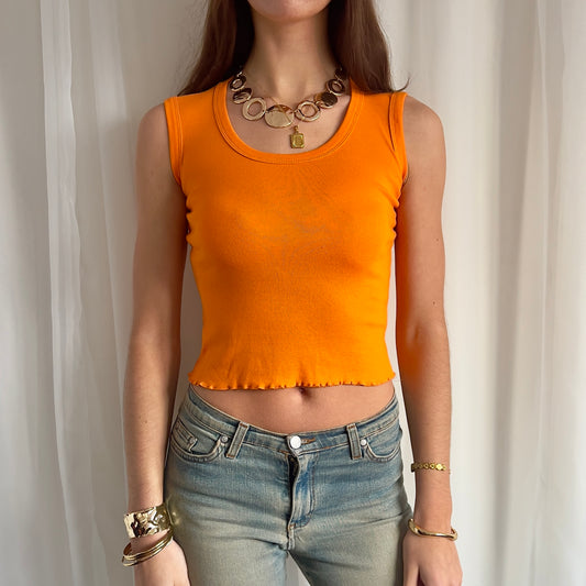 00s Basic Crop Top - Size XS