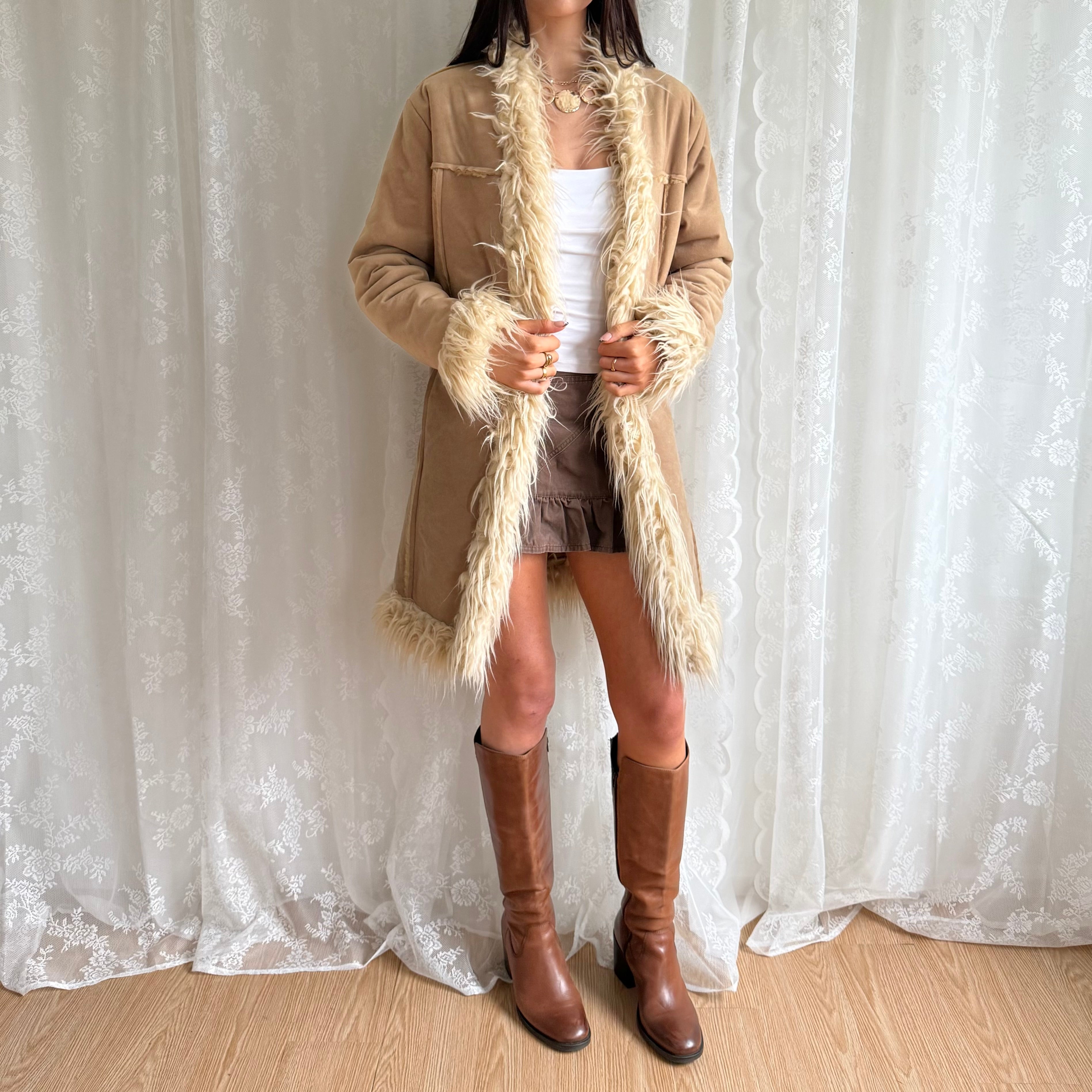 Wool Afghan Jacket - Size S