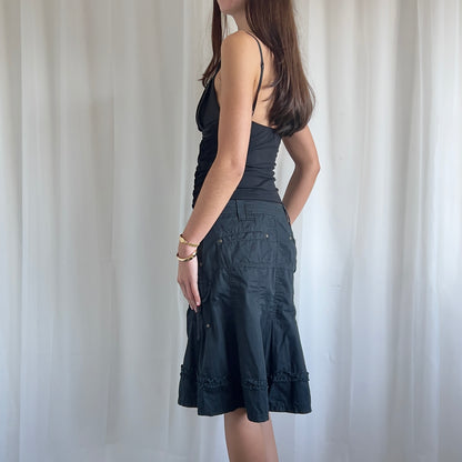 90s Cargo Midi Skirt - Size M