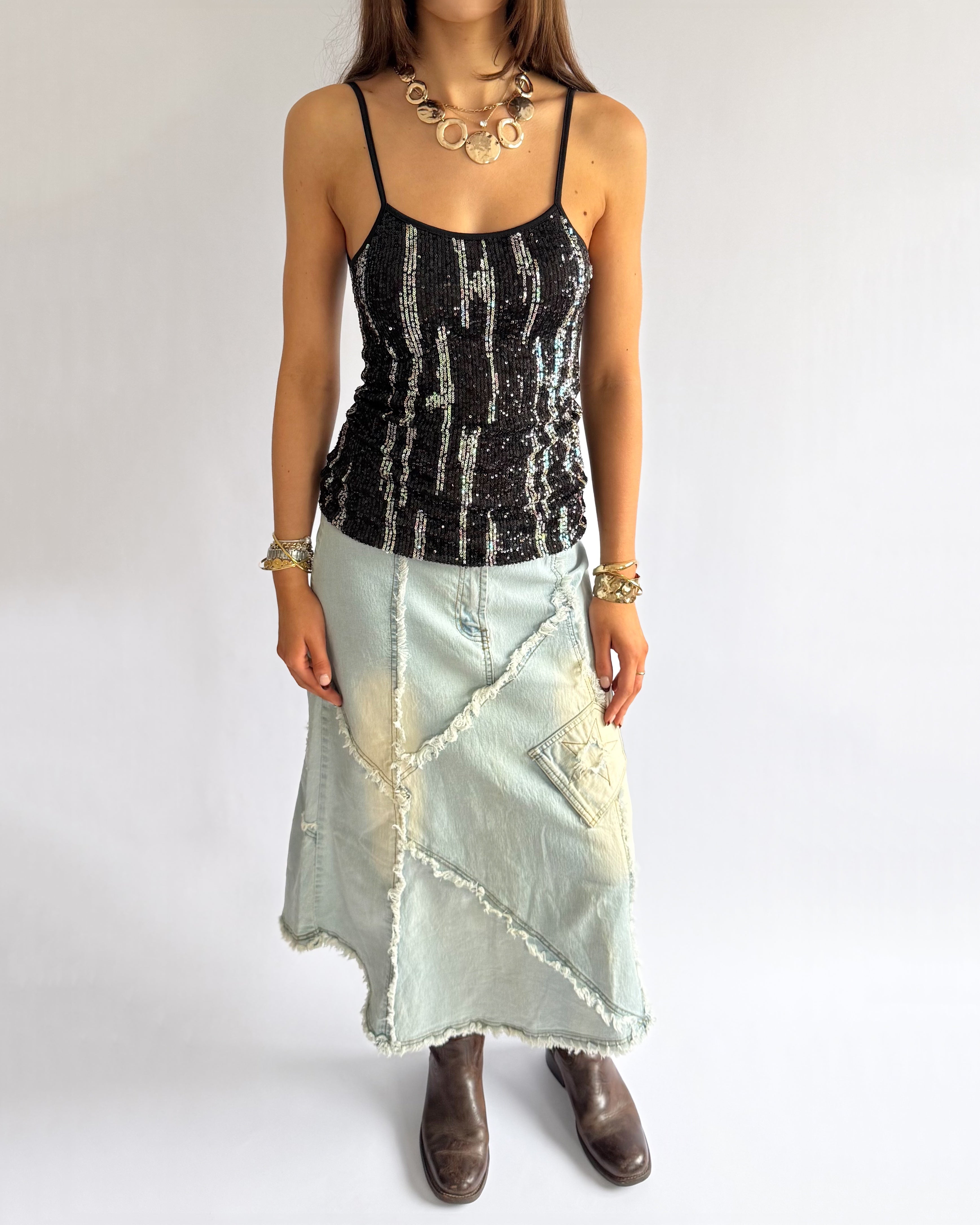 Sequin Cami - Size S