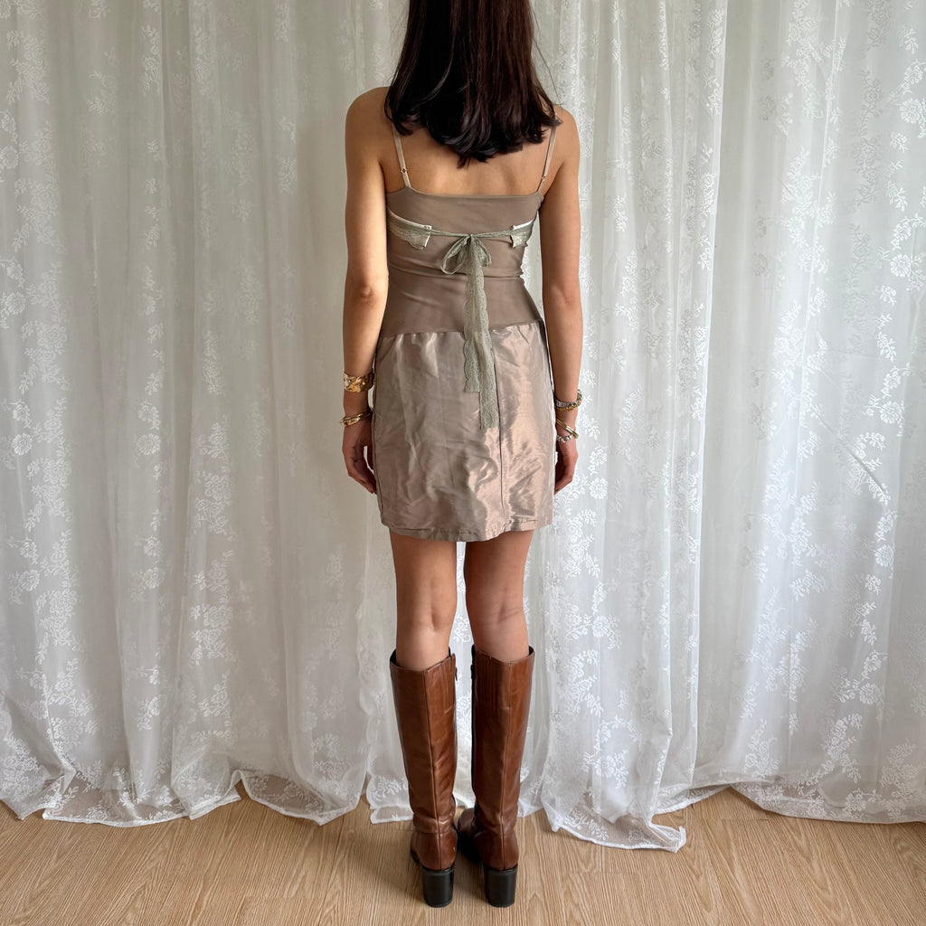 Lace Mini Dress - Size M