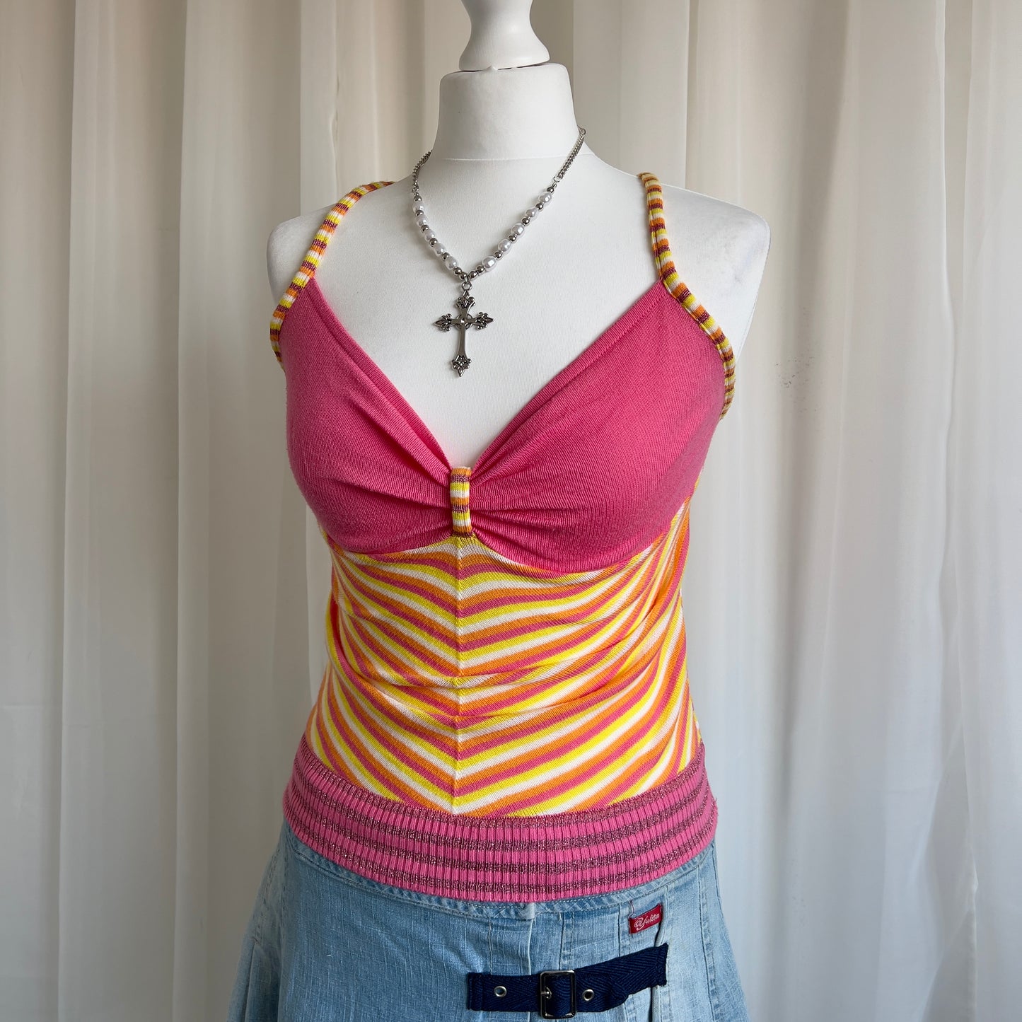 00s Striped Cami - Size S