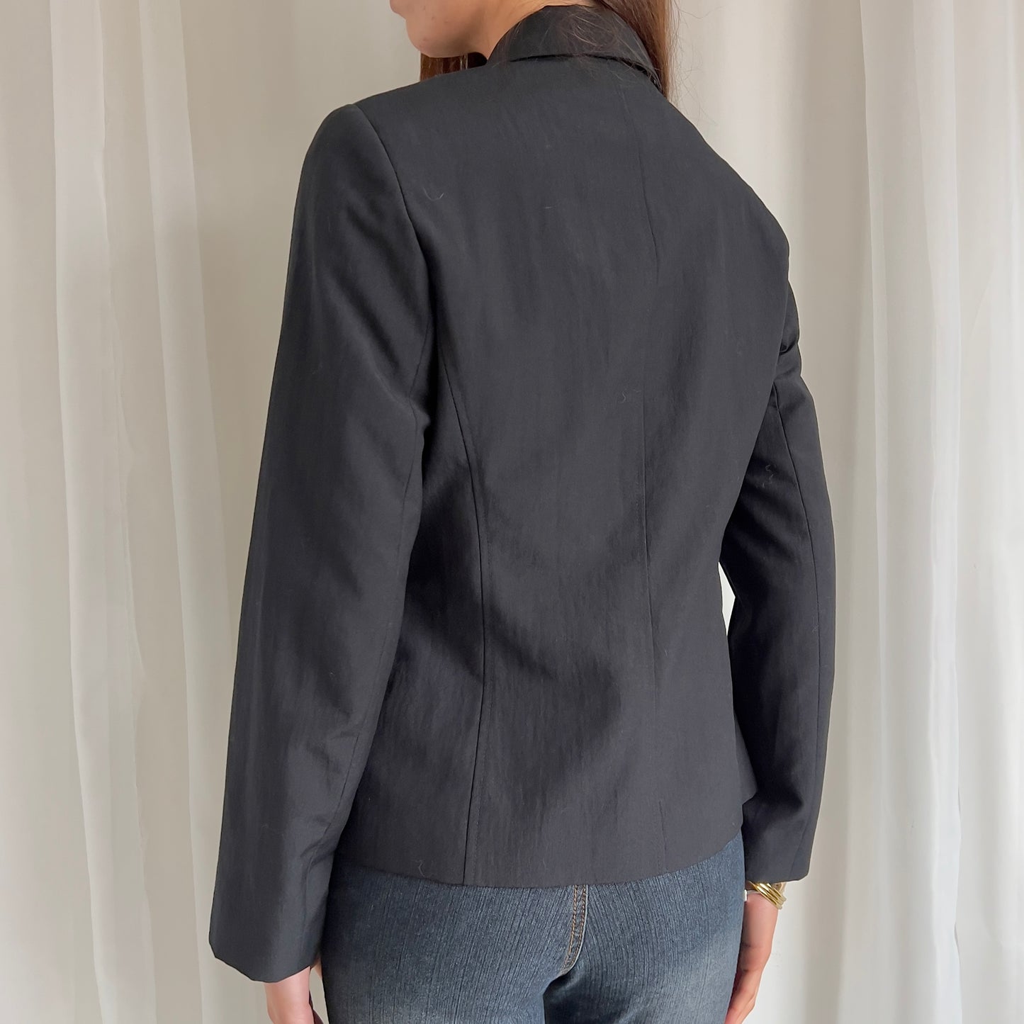 90s Suit Zip Jacket - Size L