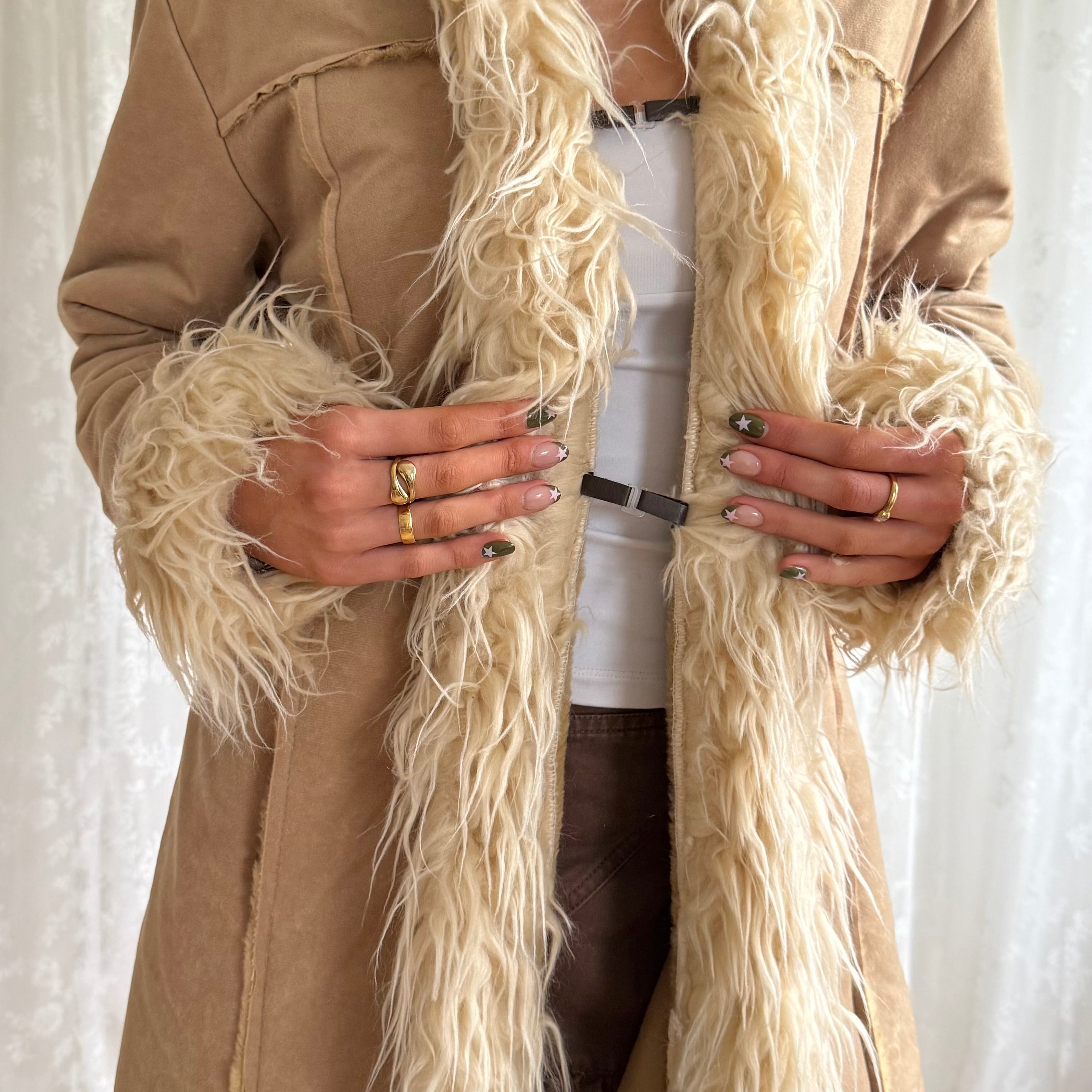 Wool Afghan Jacket - Size S