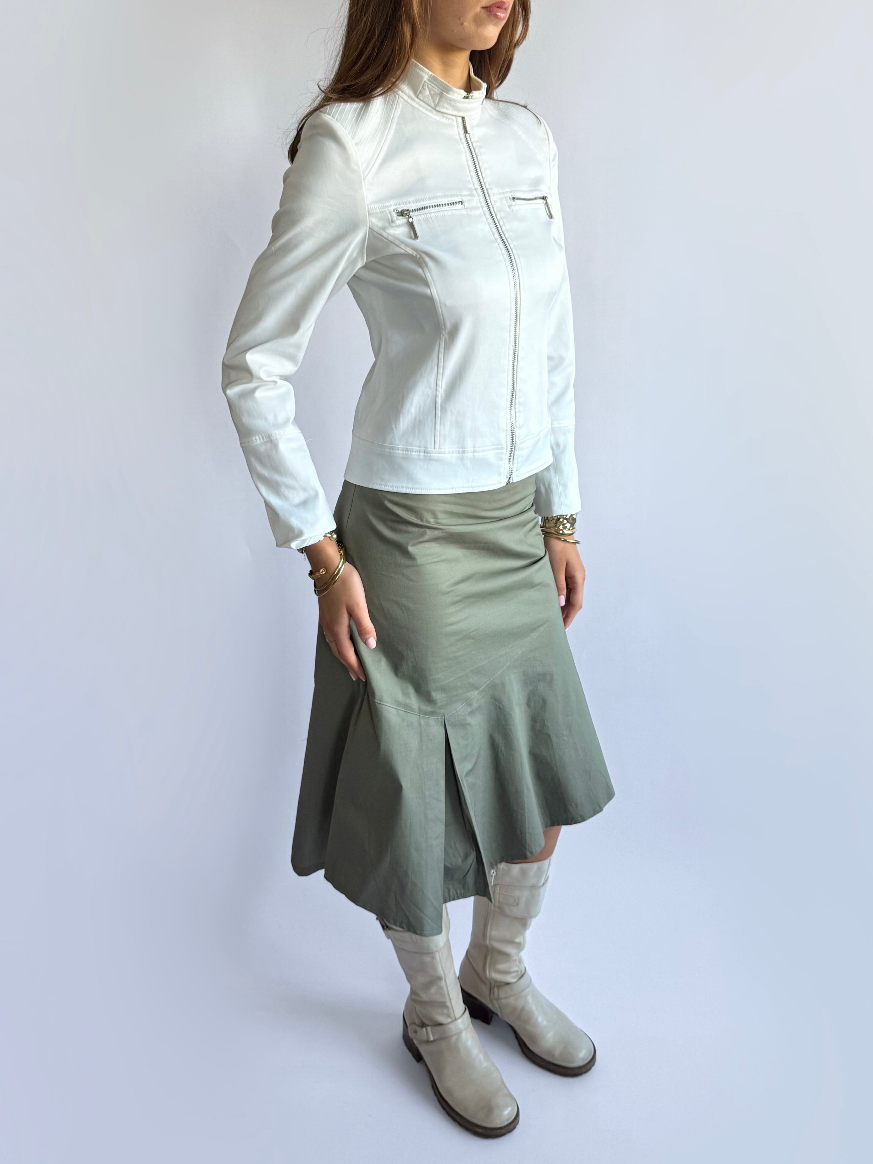 Asymmetric Midi Skirt - Size M