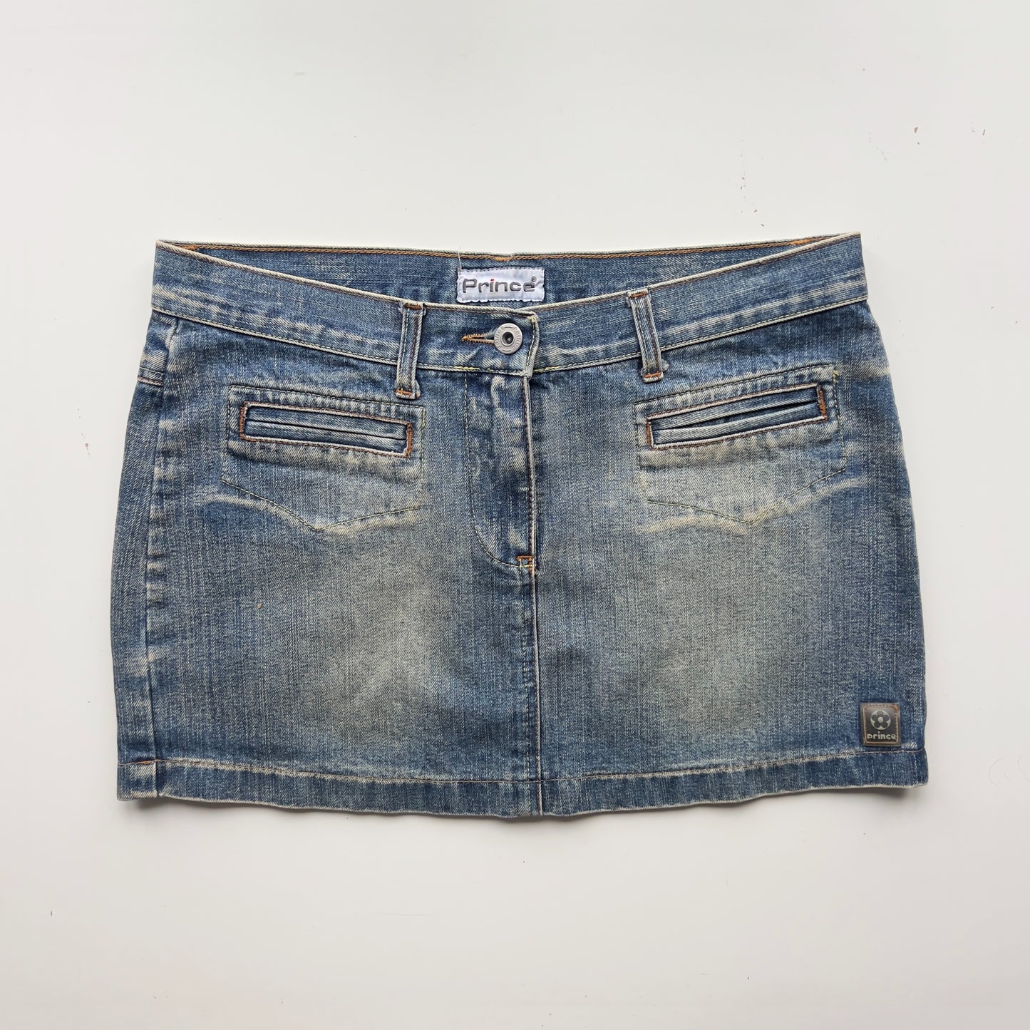 00s Denim Mini Skirt - Size M