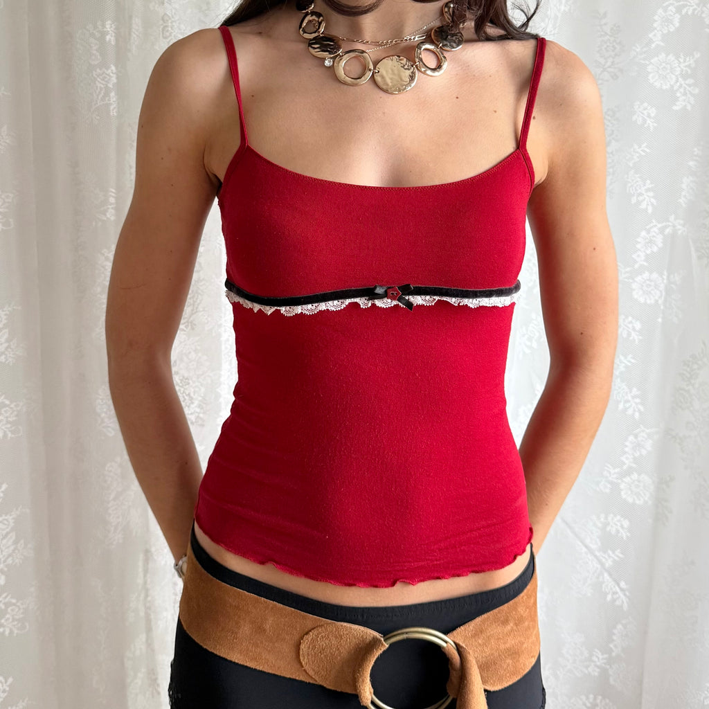 Intimissimi Lace Trim Cami - Size S