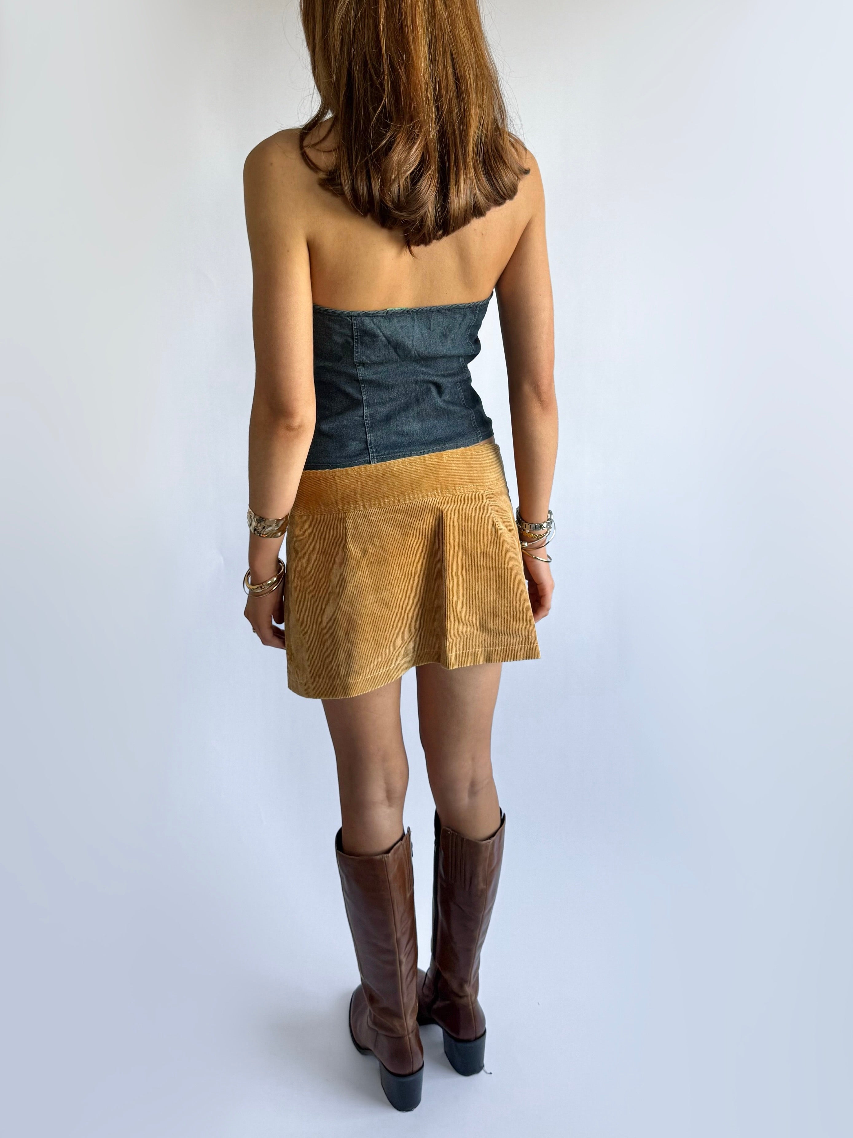 Denim Halter Cami - Size M