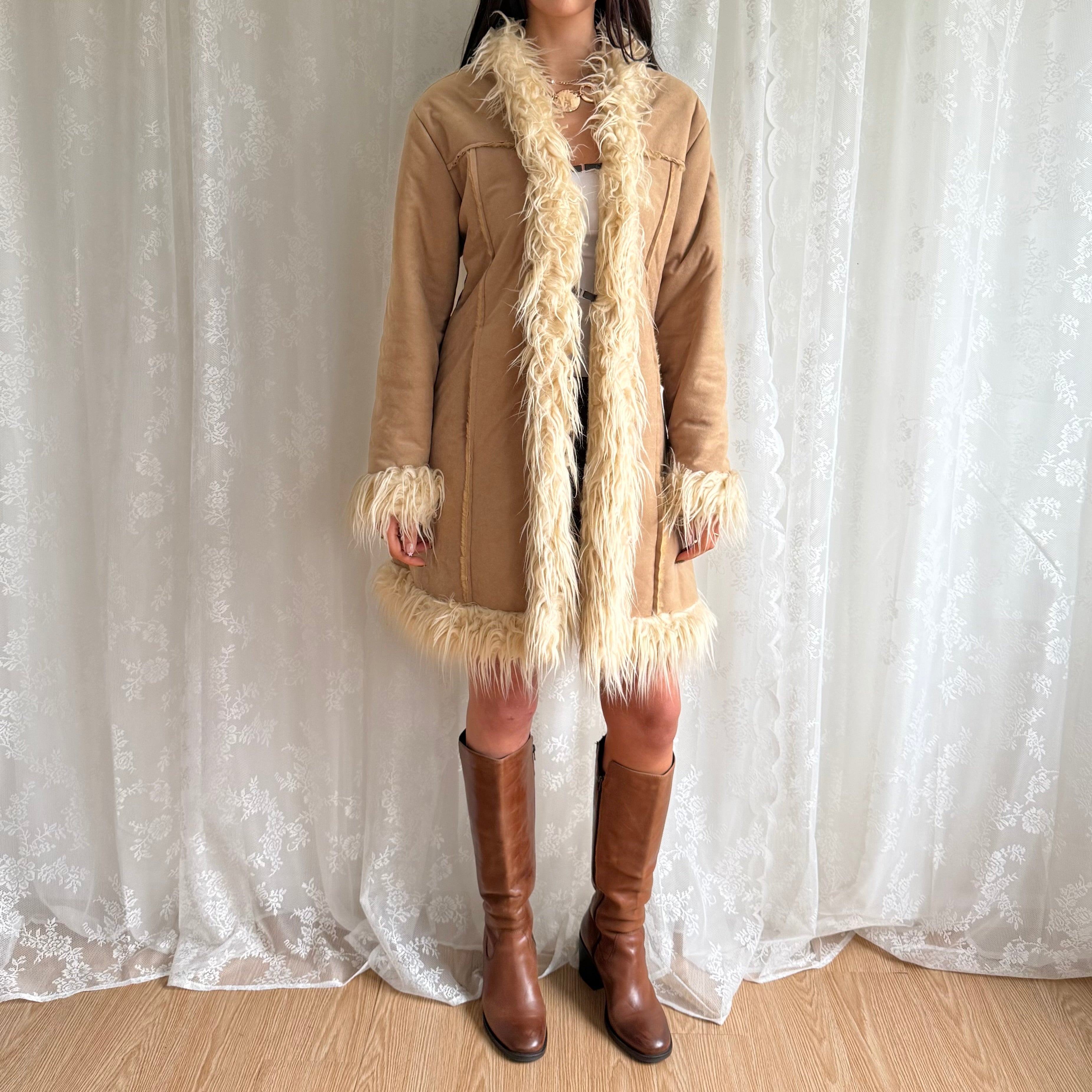 Wool Afghan Jacket - Size S