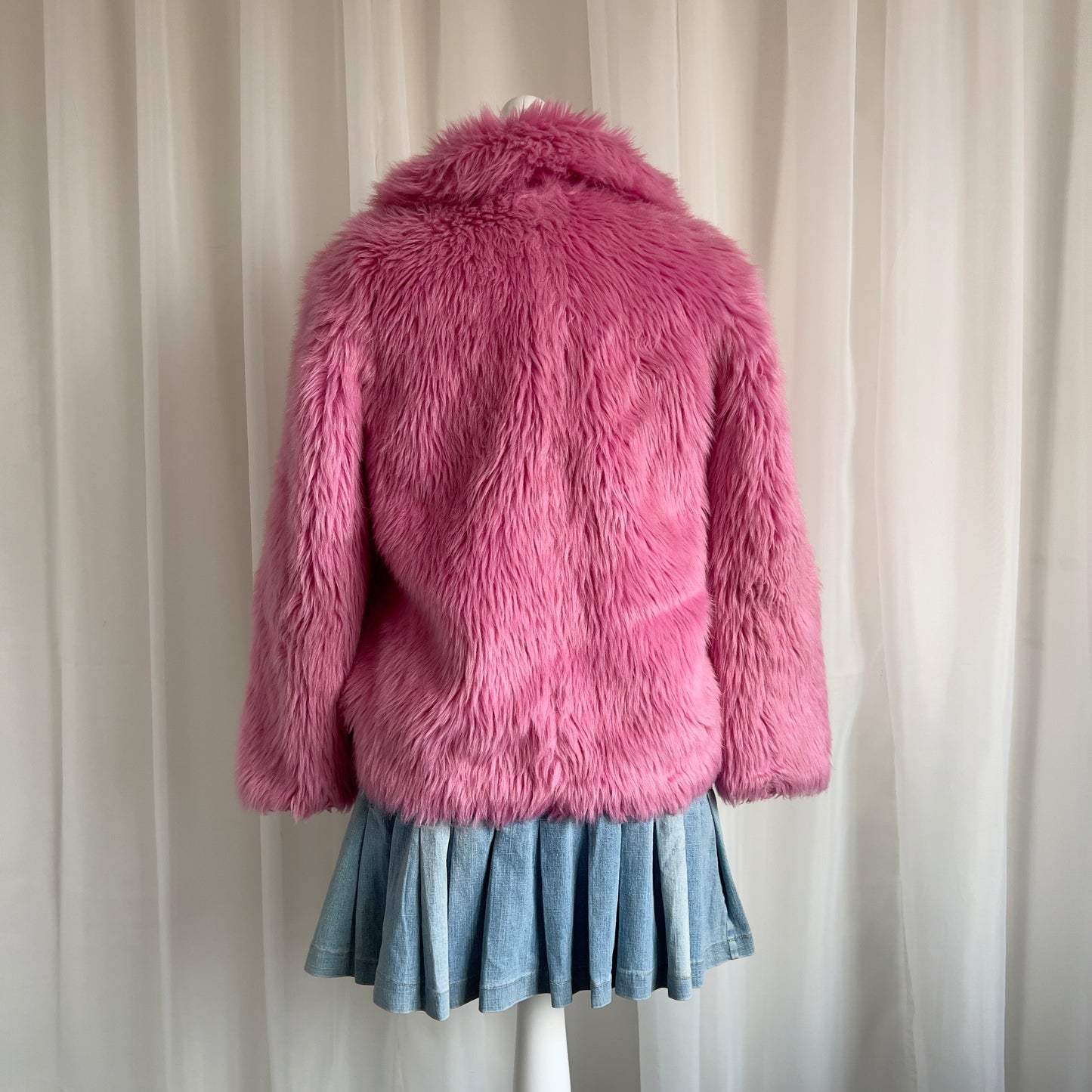 00s Faux Fur Jacket - Size M