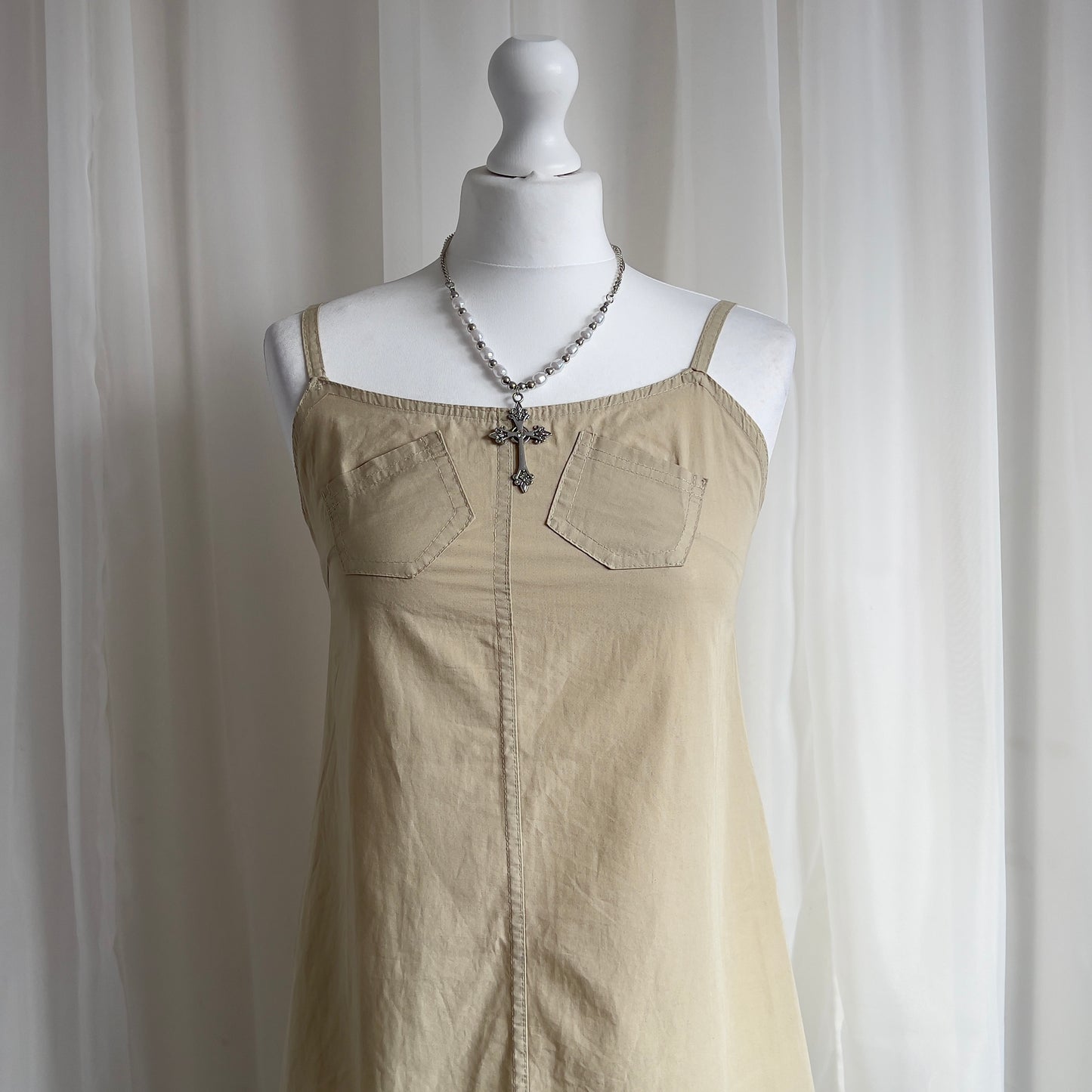 90s Cargo Mini Dress - Size M