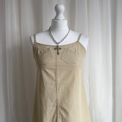 90s Cargo Mini Dress - Size M