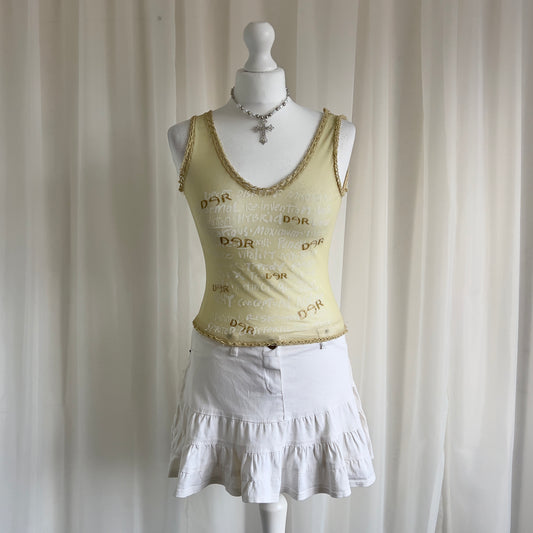 90s Mesh Graphic Cami - Size XS