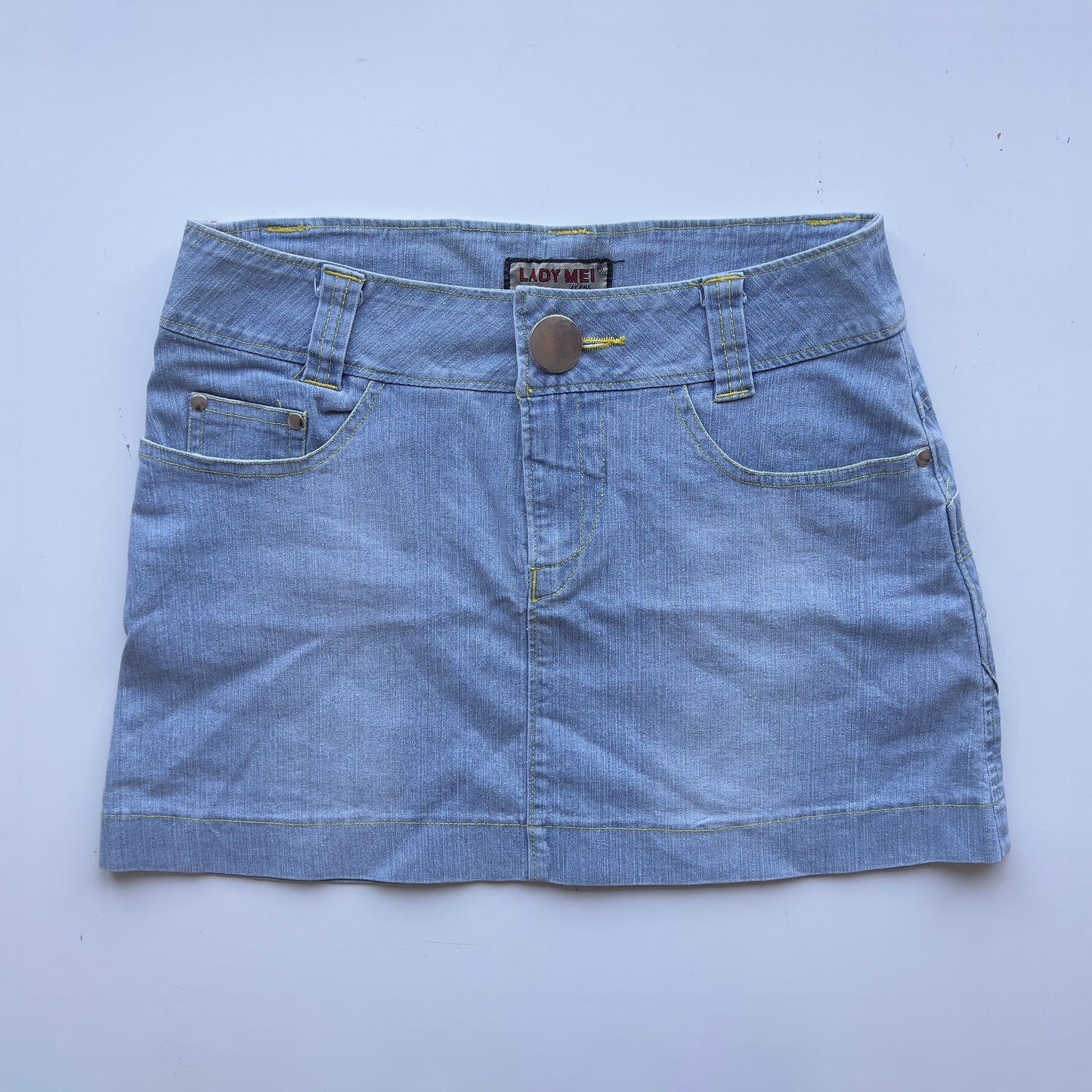 00s Denim Mini Skirt - Size S