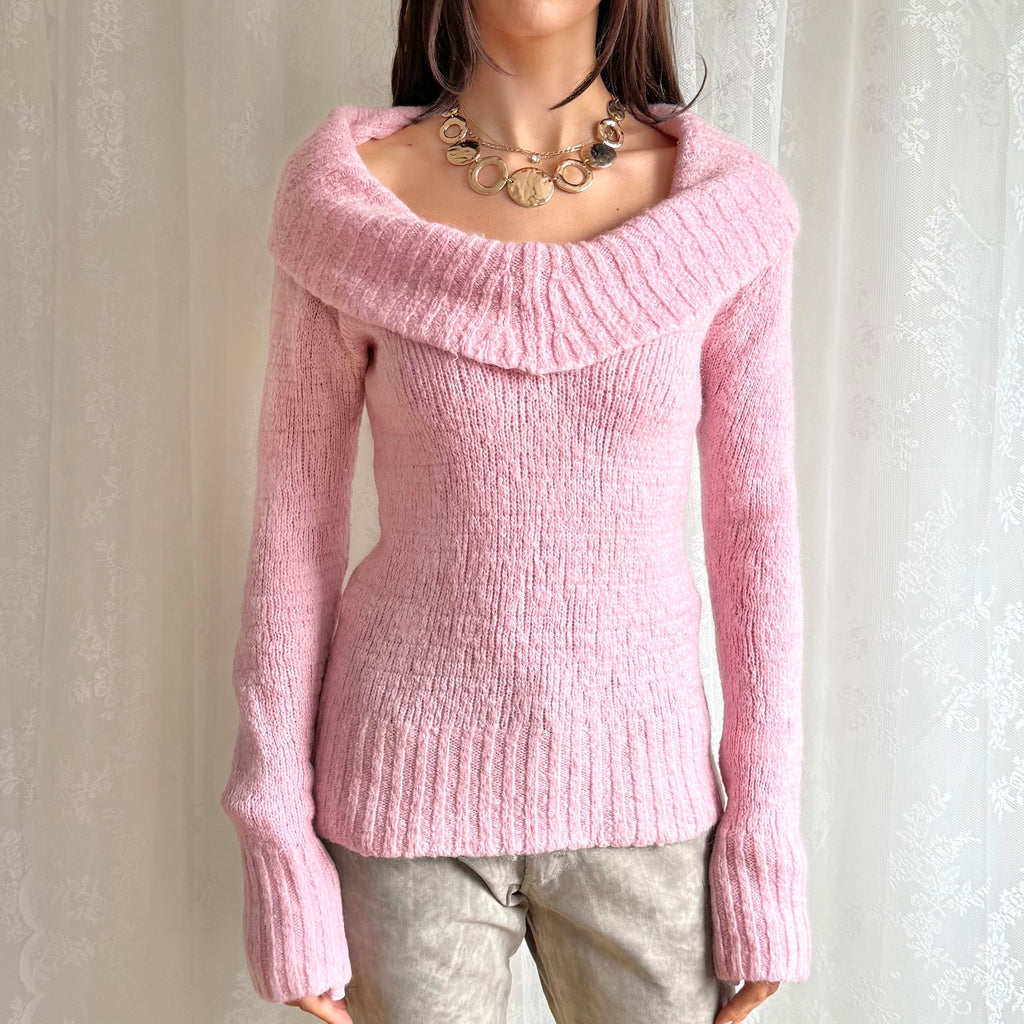 Mohair Knit Jumper - Size M