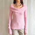 Mohair Knit Jumper - Size M