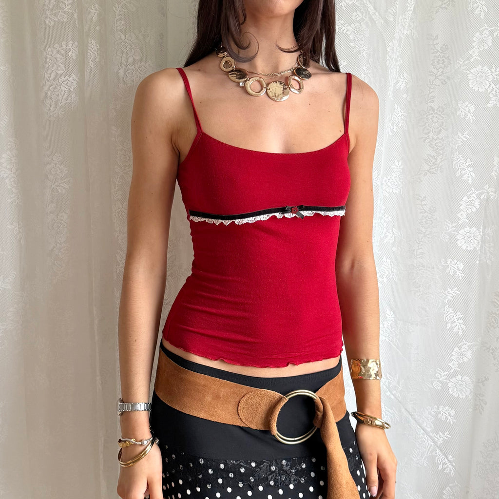 Intimissimi Lace Trim Cami - Size S