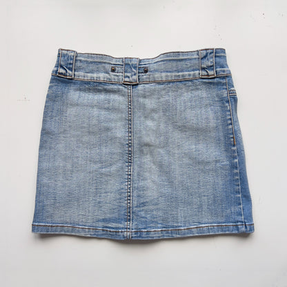 00s Denim Mini Skirt - Size XS