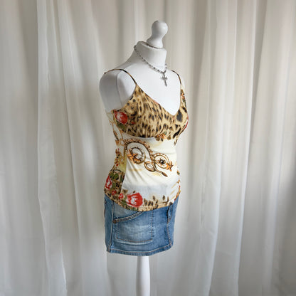 90s Leopard Cami - Size L