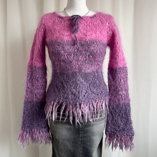 00s Mohair Knit Jumper - Size M