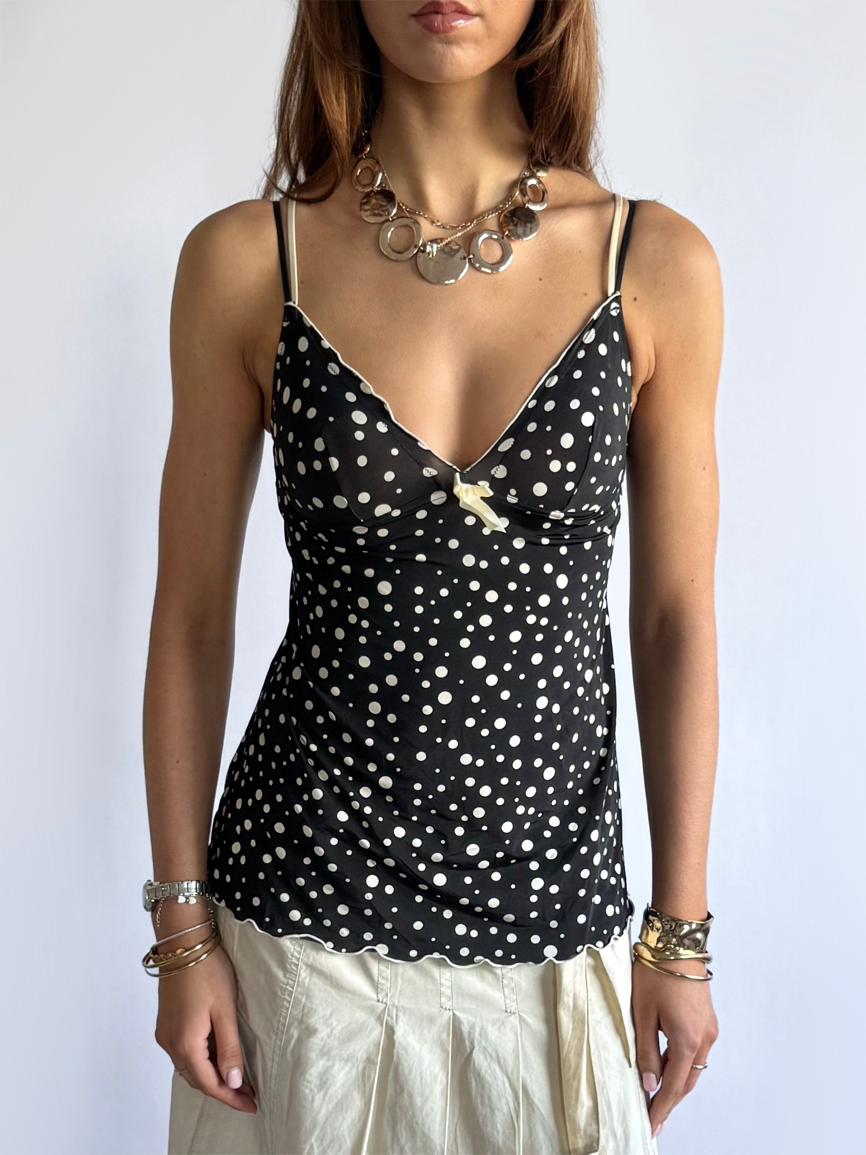 Polka Dot Cami - Size S