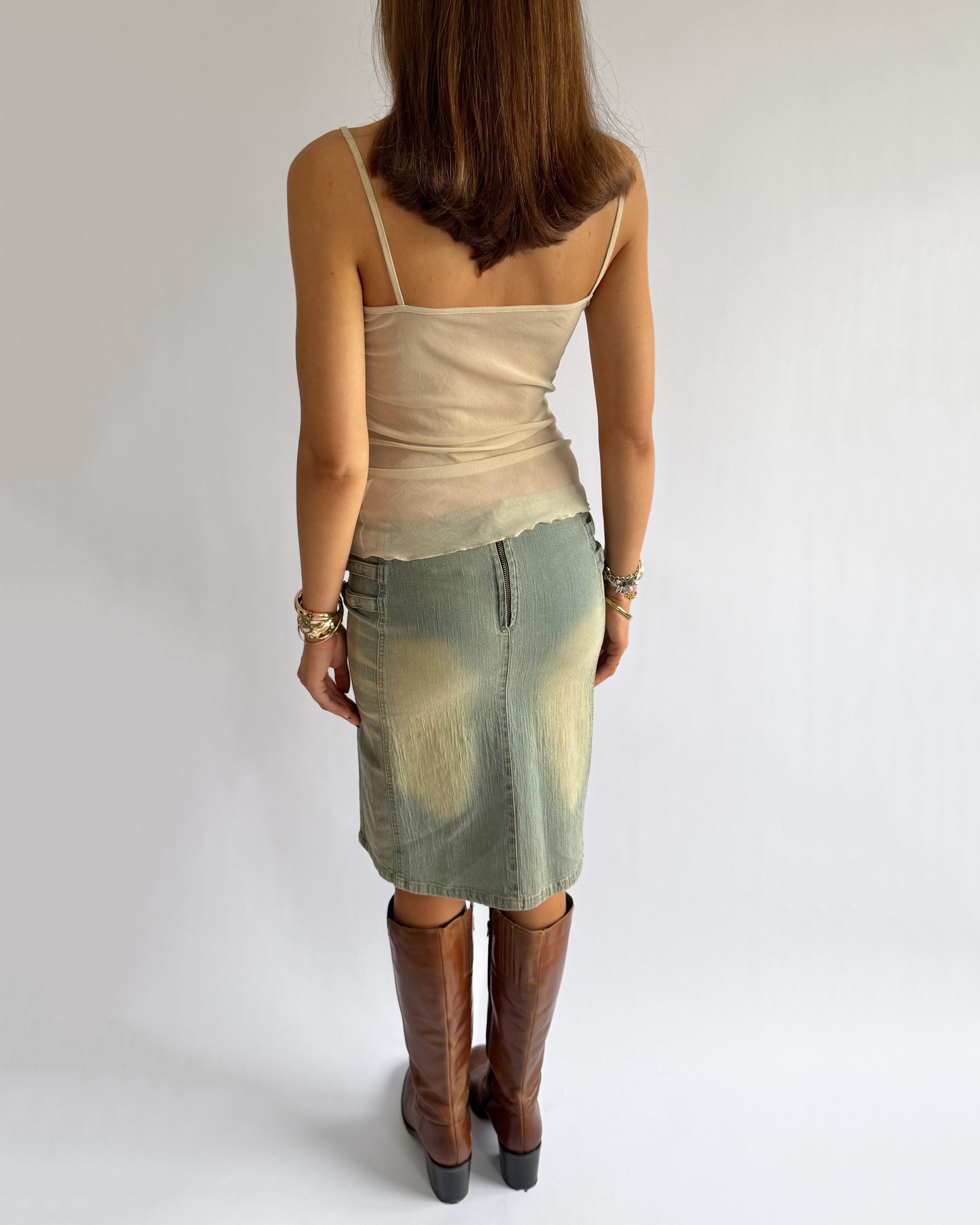 Mesh Bow Cami - Size L