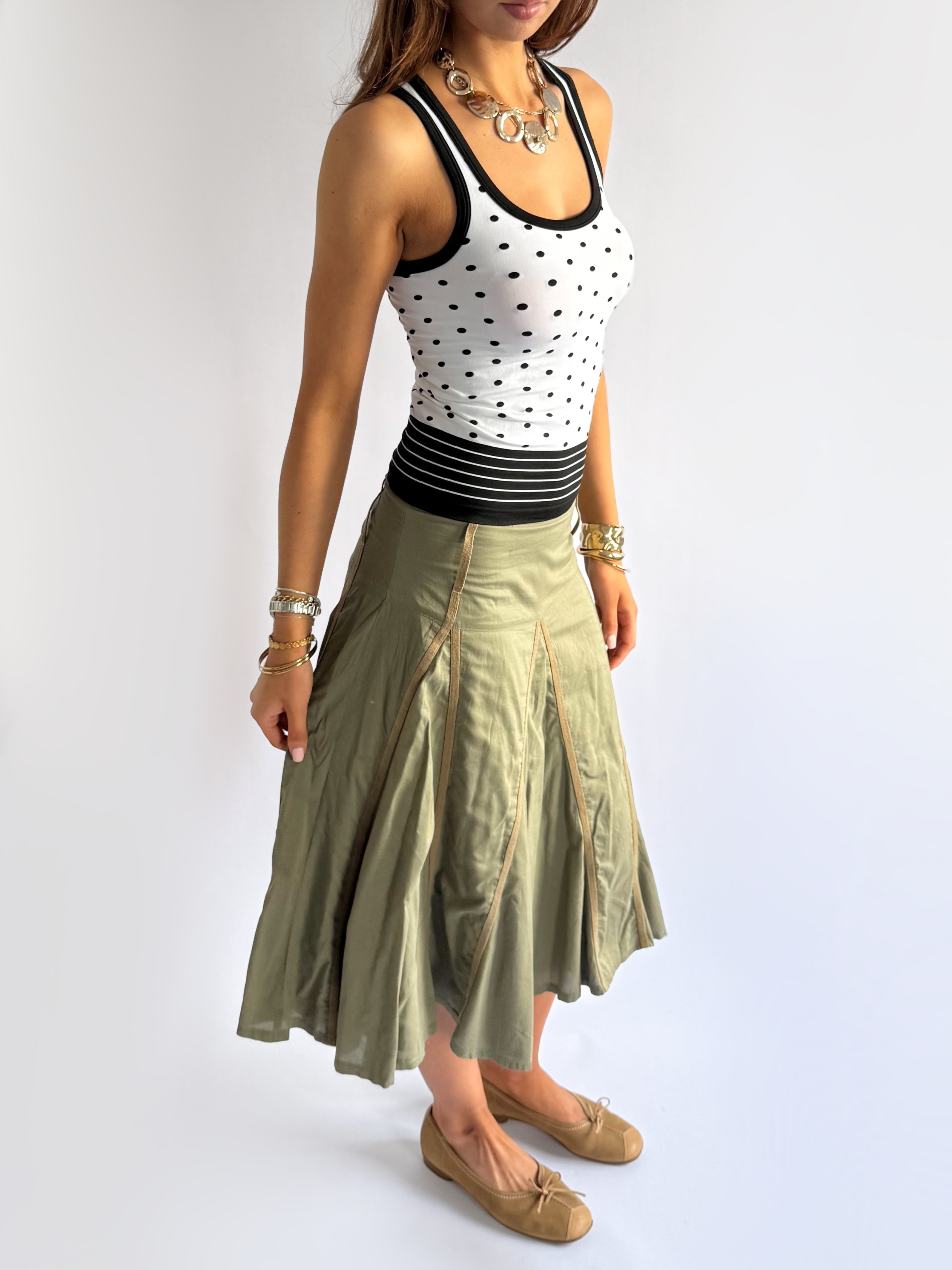 Polka Dot Cami - Size S