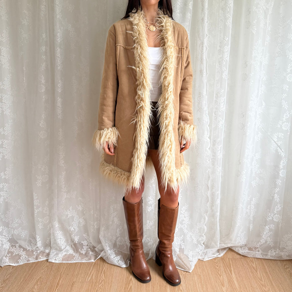 Wool Afghan Jacket - Size S