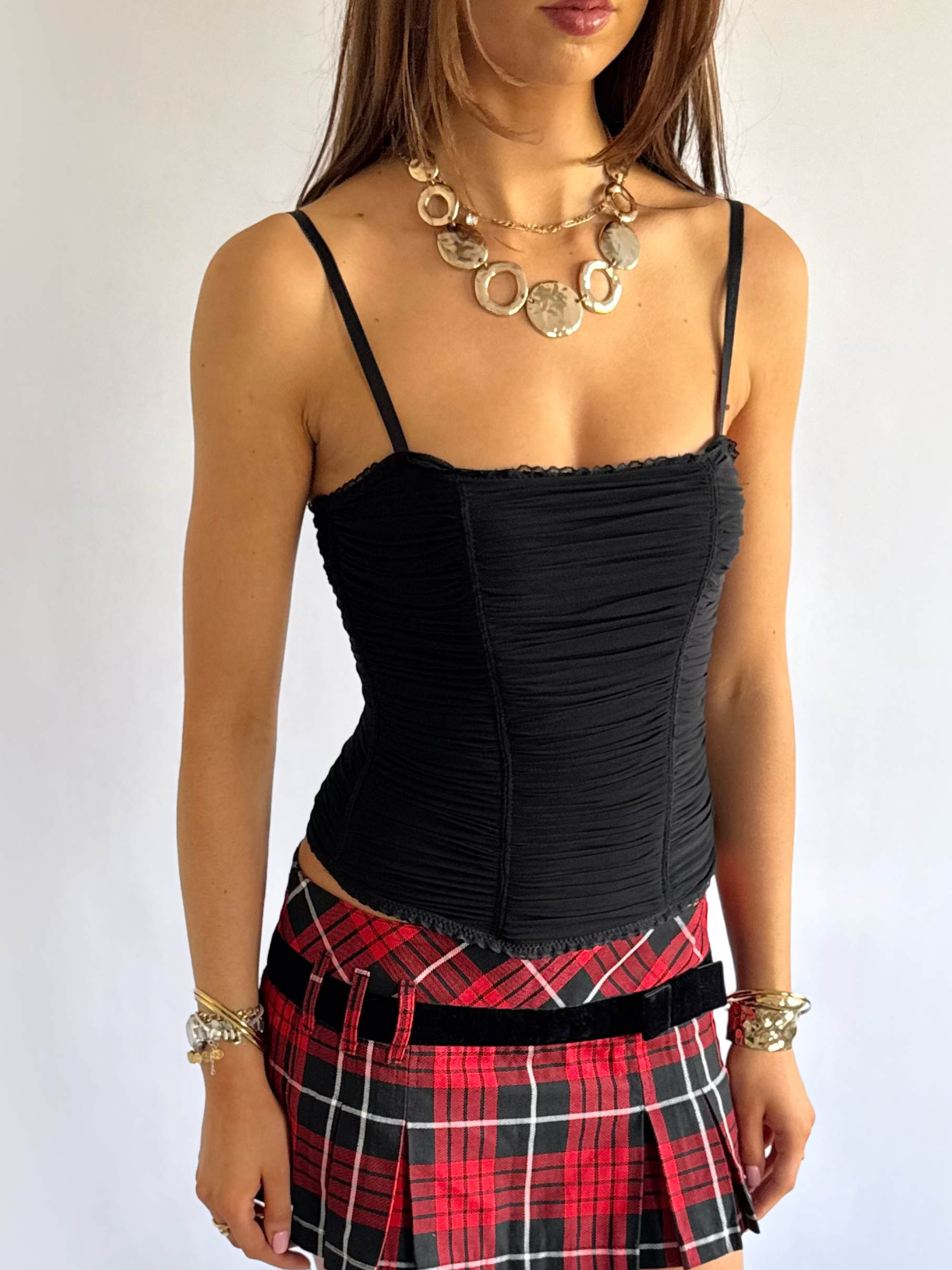 Pimkie Ruched Cami - Size S