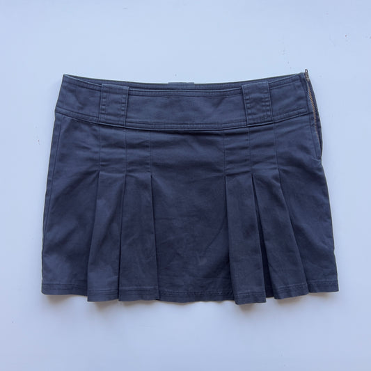 90s Pleated Mini Skirt - Size S