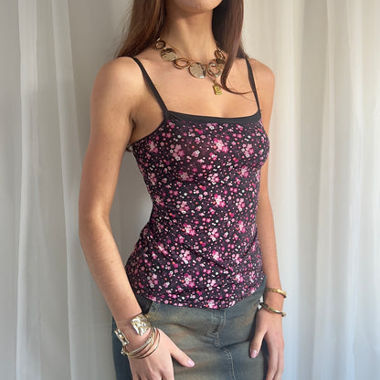 90s Yamamay Floral Cami - Size S