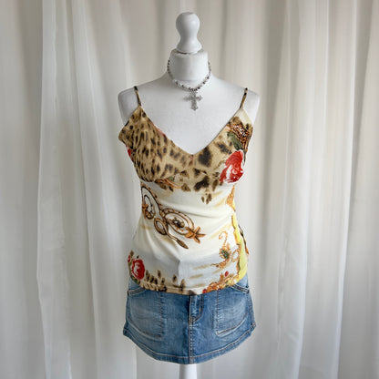 90s Leopard Cami - Size L