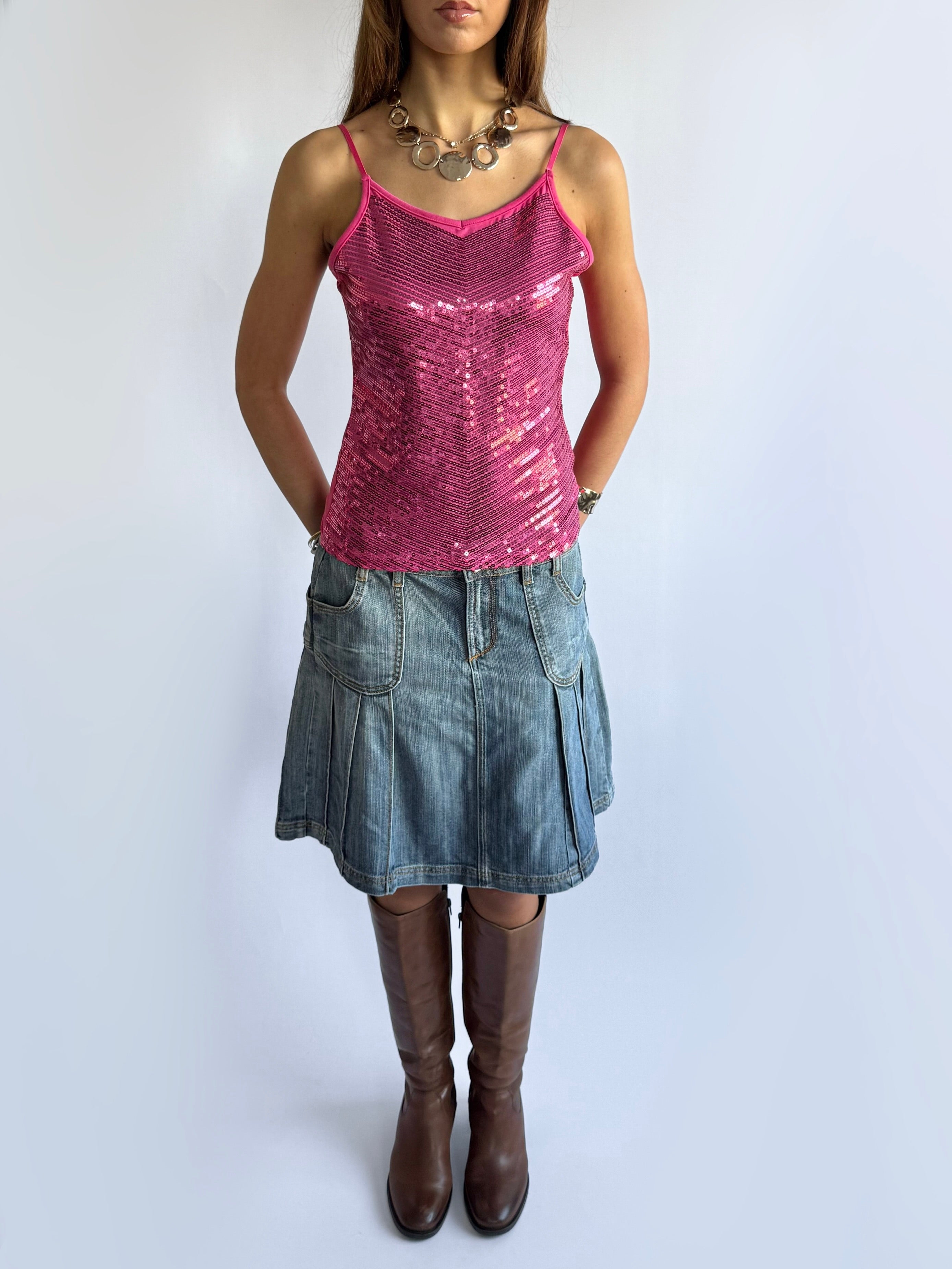 Sequin Cami - Size L