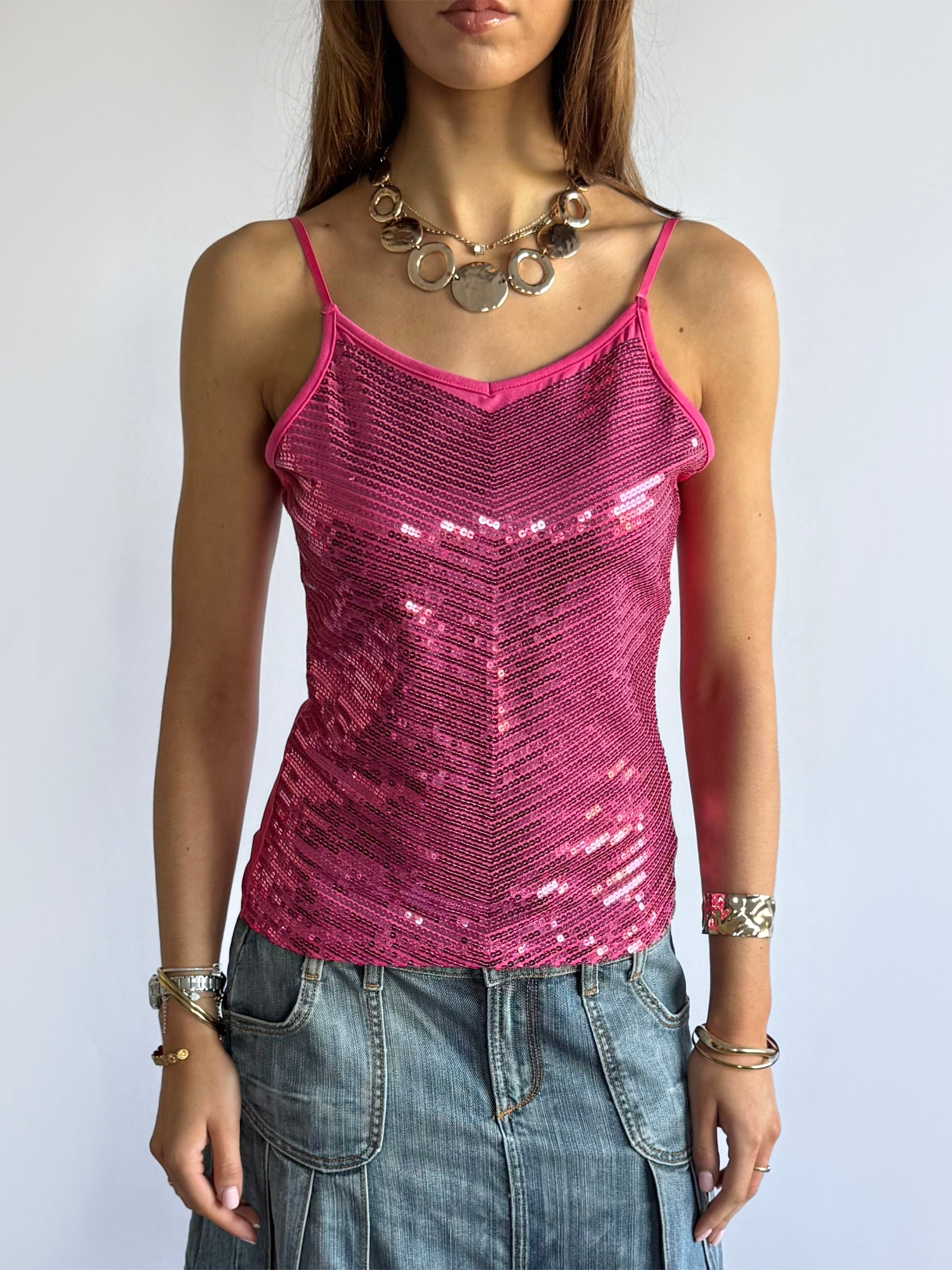 Sequin Cami - Size L