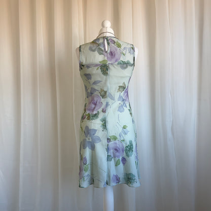 00s Floral Mini Dress - Size S