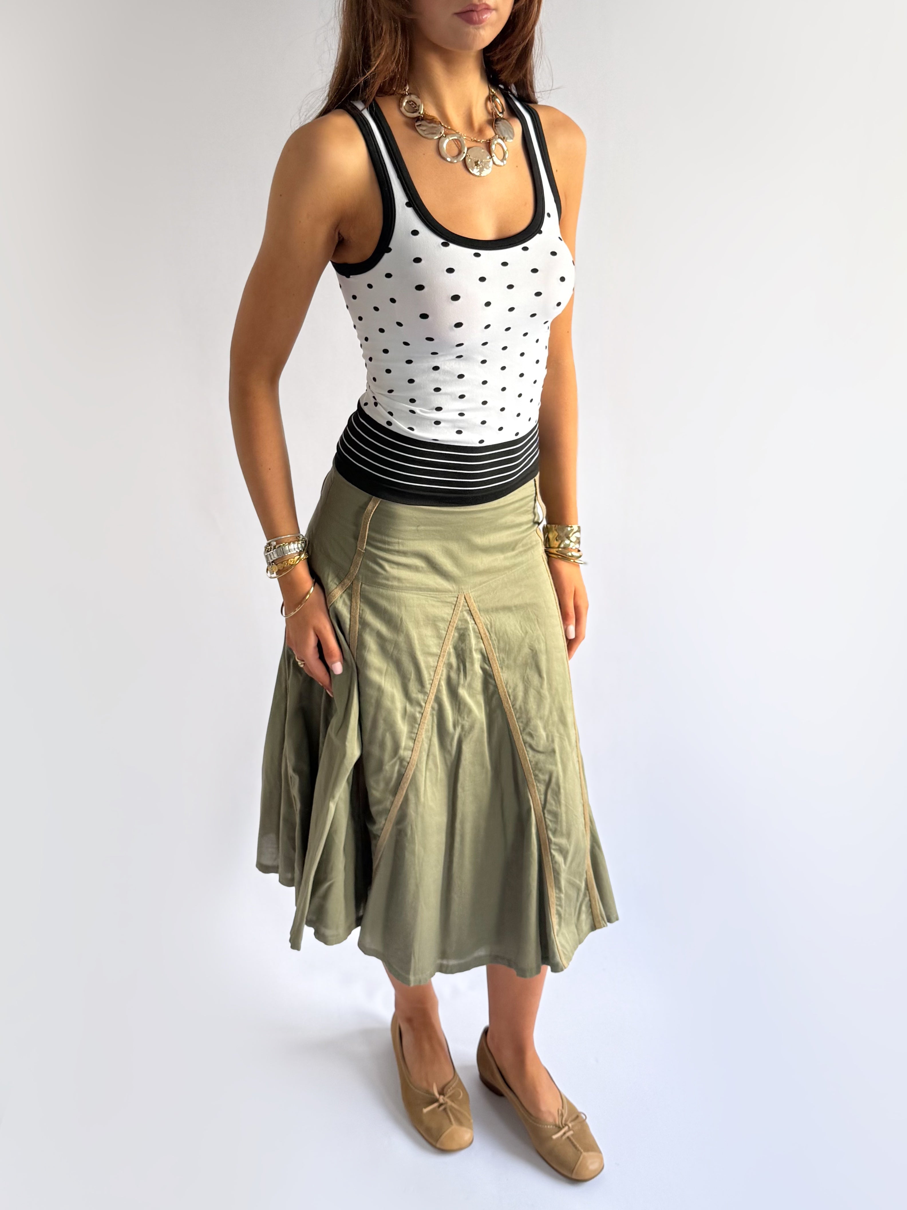 Polka Dot Cami - Size S