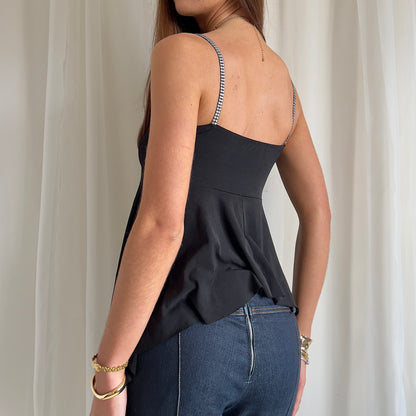 00s Asymmetric Cami Top - Size S