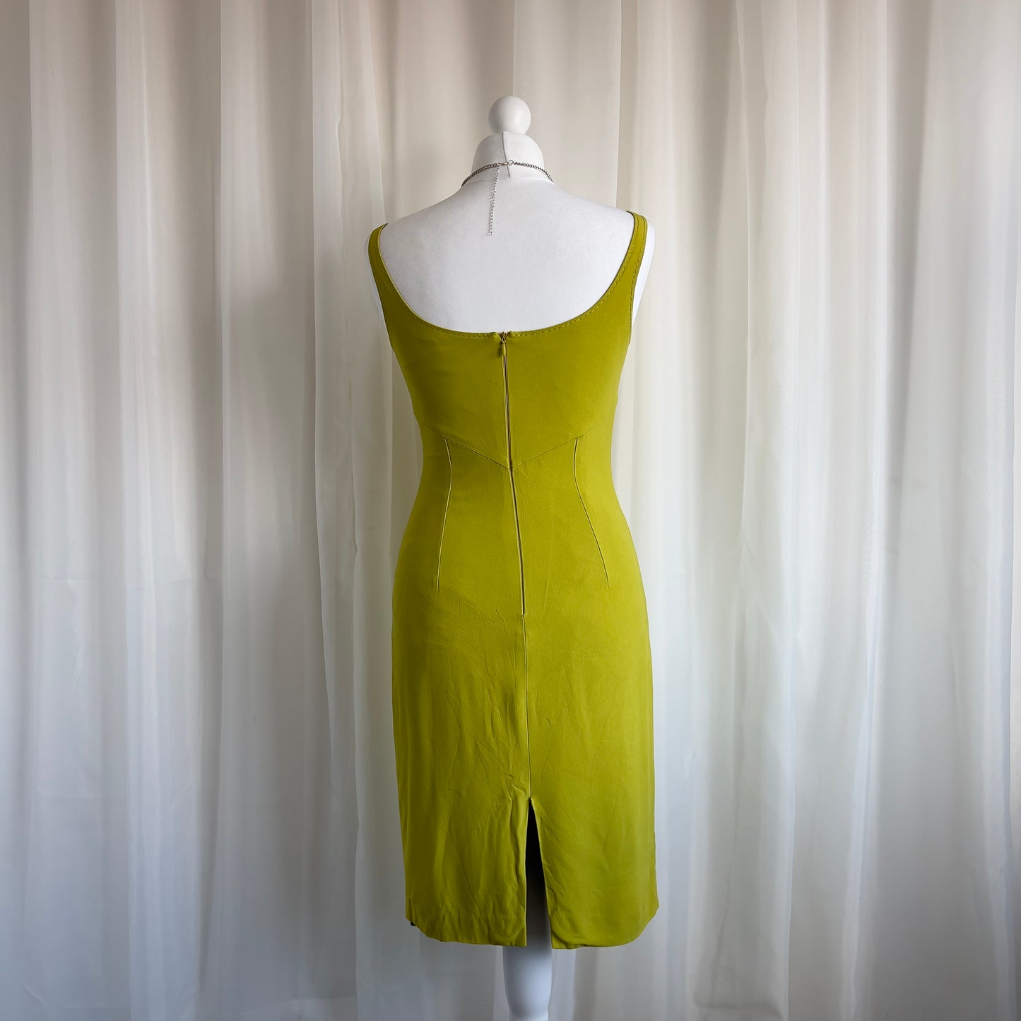 90s Green Mini Dress - Size S