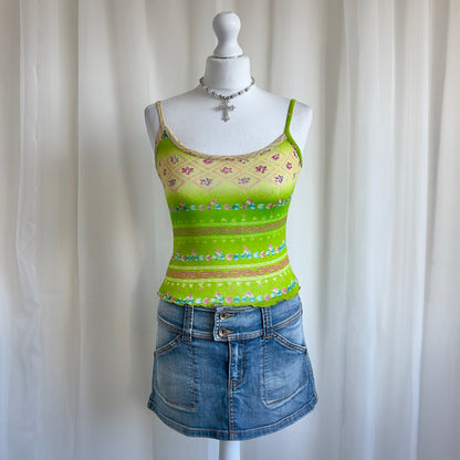 00s Graphic Cami Top - Size S