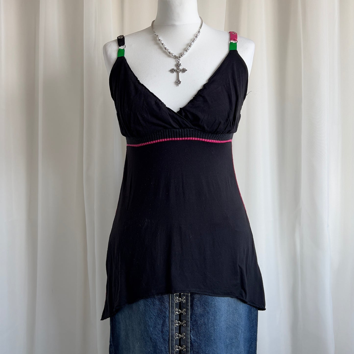 00s Asymmetric Cami Top - Size M